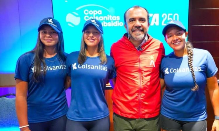 Director del IDRD con deportistas de Bogotá