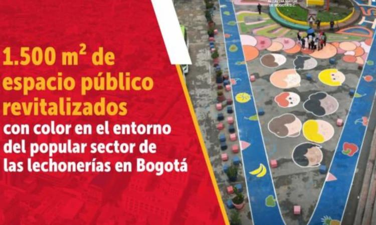 1.500 metros cuadrados de espacio público recuperados en Zona L de Rafael Uribe
