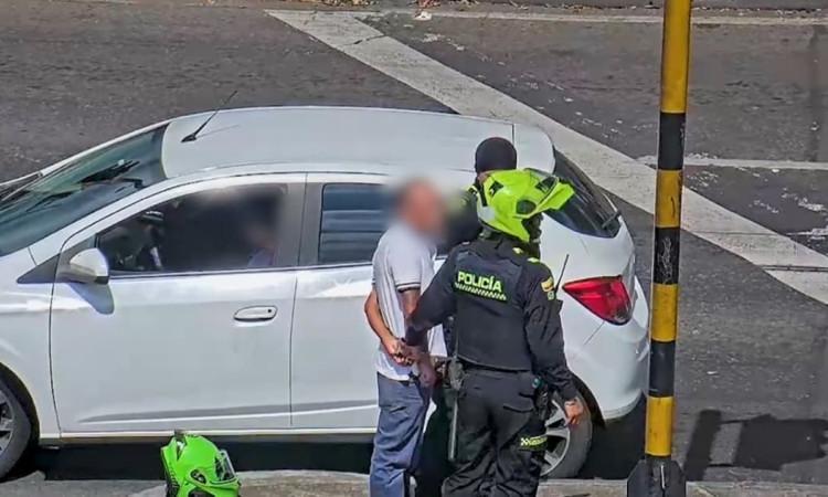 Hombre capturado tras ser detectado por cámaras del C4.