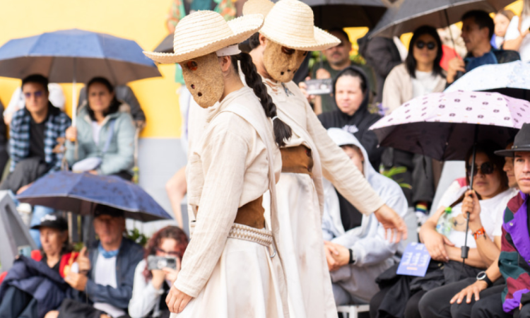 Imagen de una puesta en escena durante la Ruta de Teatro 2026 en Bogotá.