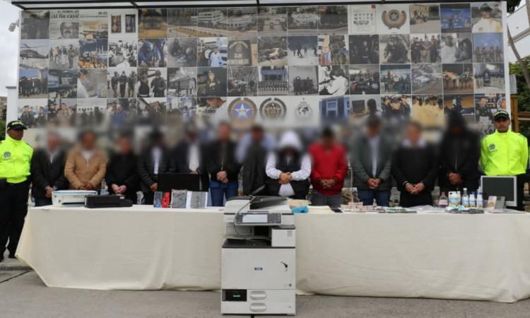  Grupo Delictivo Común Organizado dedicado a la fabricación y tráfico de divisas falsas