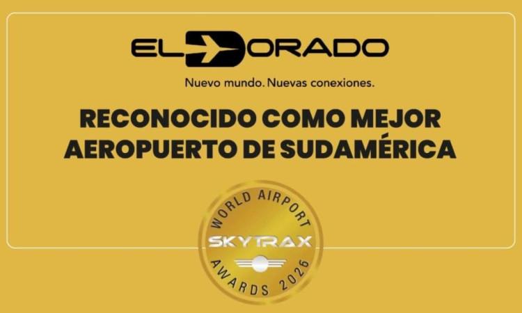 Aeropuerto El Dorado Bogotá reconocido como mejor de Sudamérica 2026