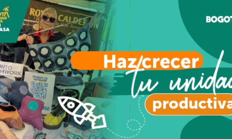 Foto de una mujer emprendedora de Bogotá.