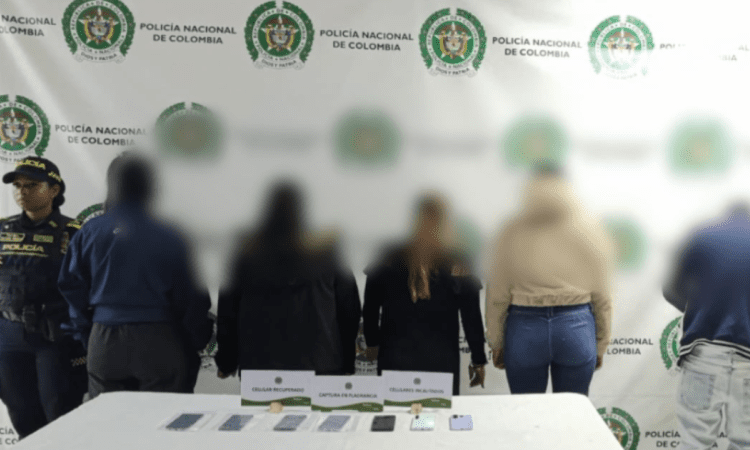 Imagen de los capturados