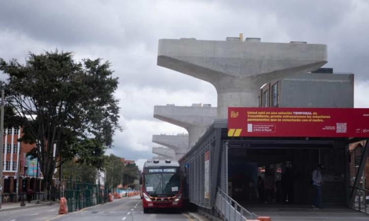 Foto estación de TransMilenio