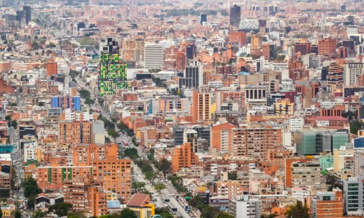 Foto que panóramica de Bogotá 