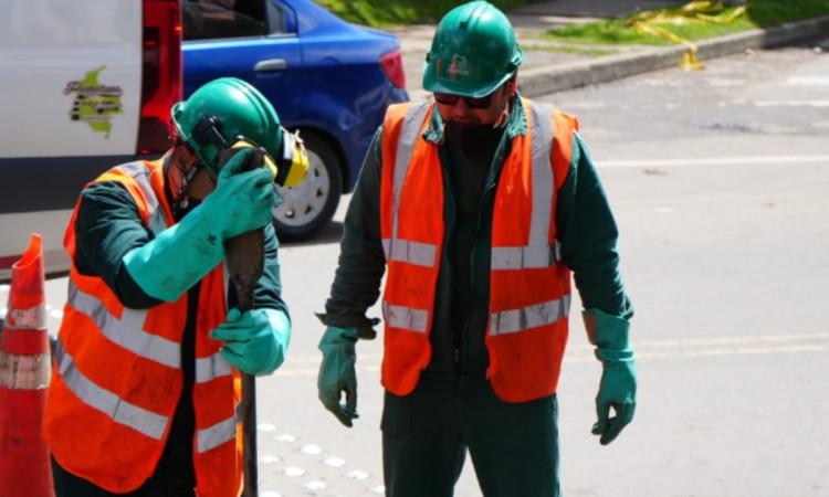 Trabajadores del Acueducto de Bogotá 