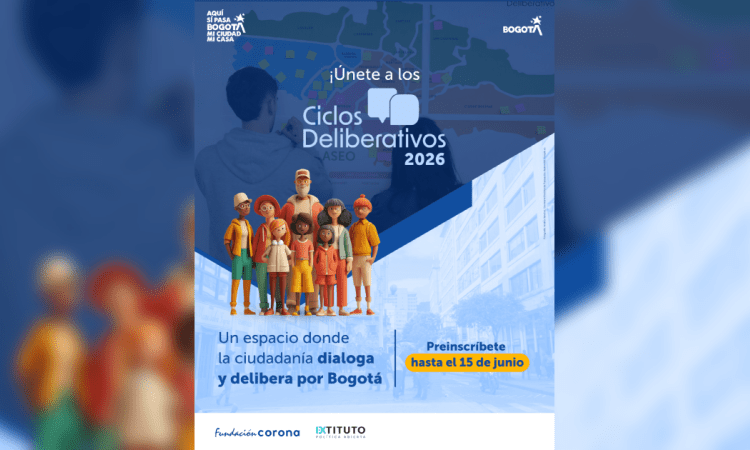 Pieza gráfica de la preinscripción de los Ciclos Deliberativos