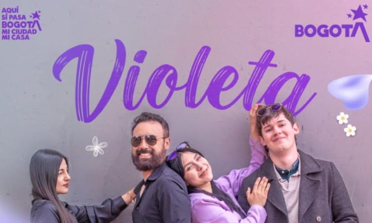 Poster de 'Violeta un amor Hecho en Bogotá', el k-drama con historias de emprendimientos.