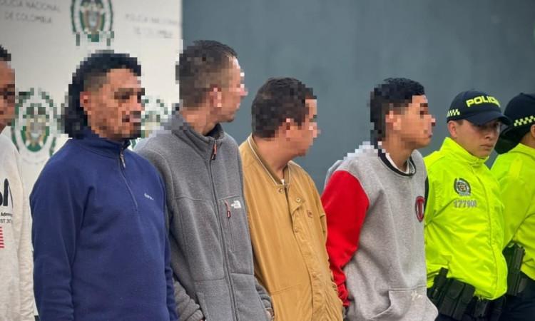Criminales capturados de 'Los Pinos'