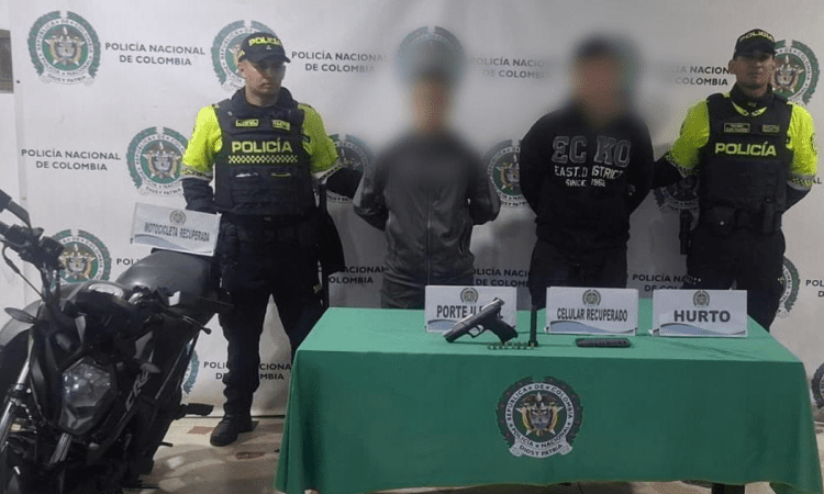 Imagen de los capturados