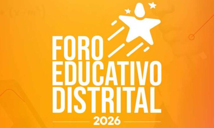 Imagen gráfica relacionada con el Foro Educativo Distrital 