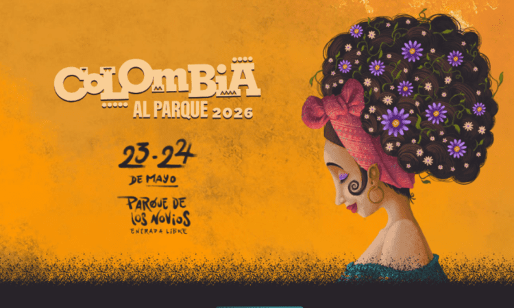 Imagena del cartel promocional de Colombia la Parque 2026.