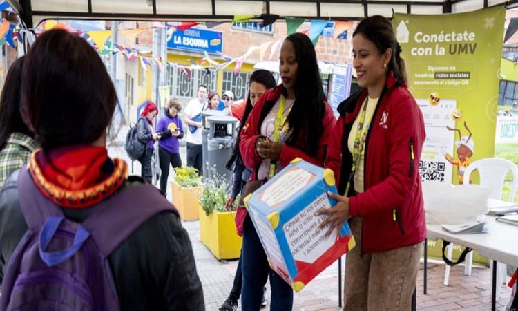 Foto de una actividad de la UMV. 