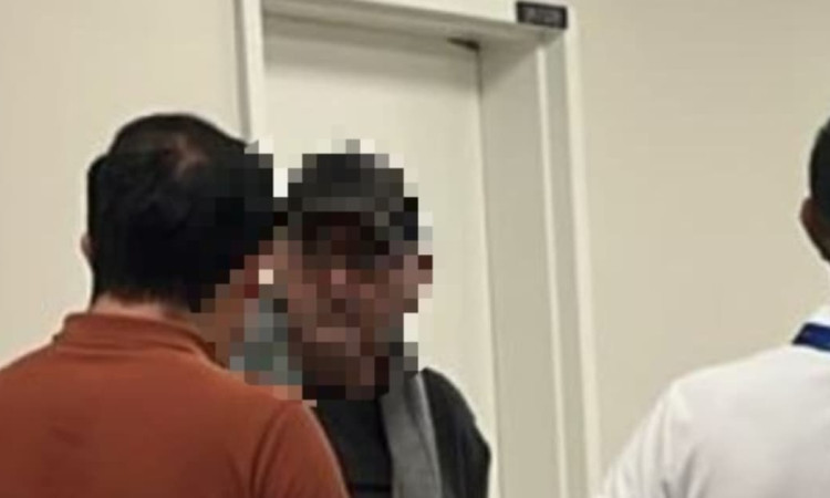 Foto de la captura de Foster Martinson en Quito, Ecuador.