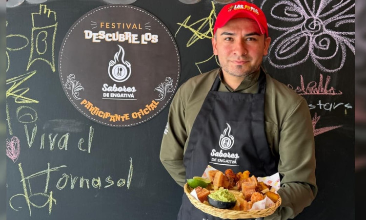 Foto de uno de los restaurantes participantes en el festival 'Descubre los Sabores de Engativá' en Bogotá.