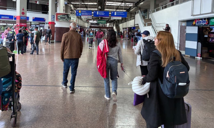 Foto de una de las sedes de la Terminal de Transporte de Bogotá.