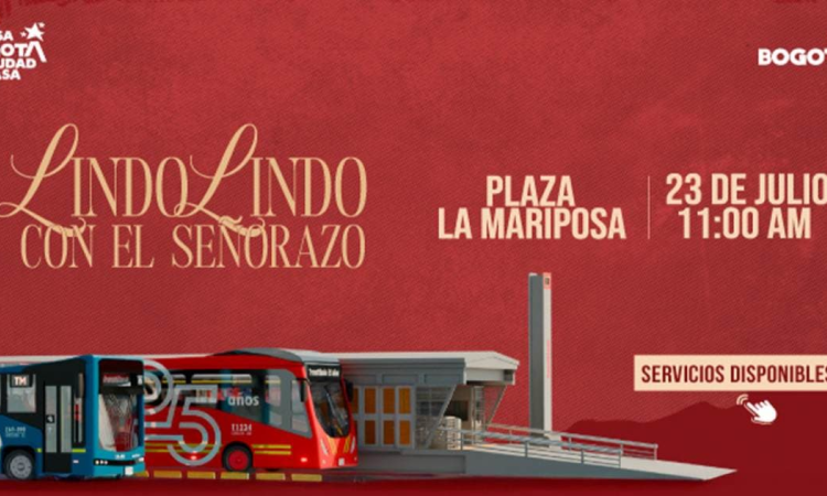 Pieza gráfica de TransMilenio 
