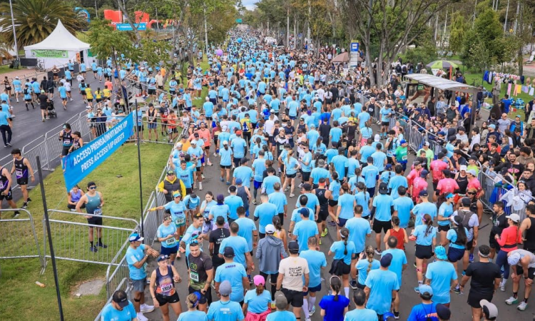 Foto de la Media Maratón de Bogotá