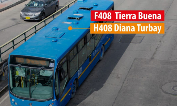 Foto de un bus TransMiZonal