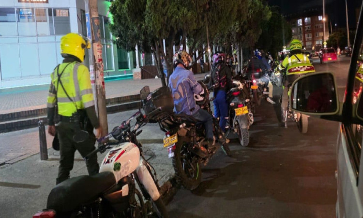Foto de operativo en Tunjuelito