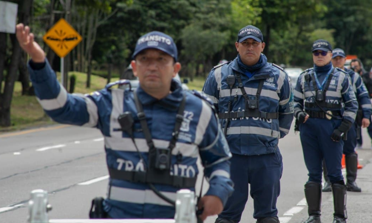 Foto de agentes de tránsito 
