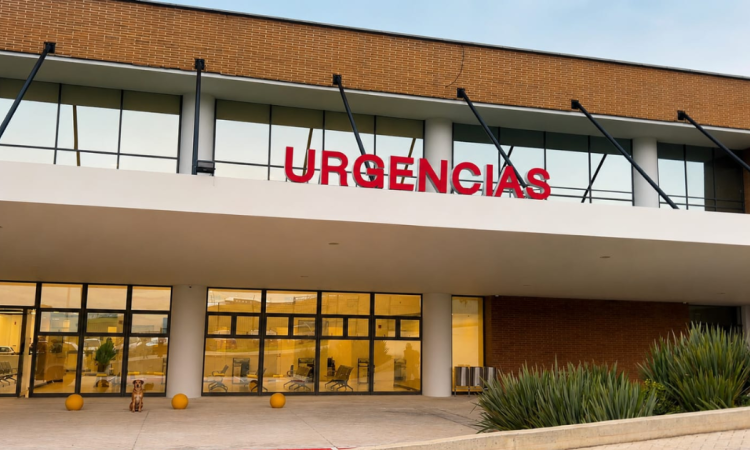 Foto de un hospital de Bogotá 