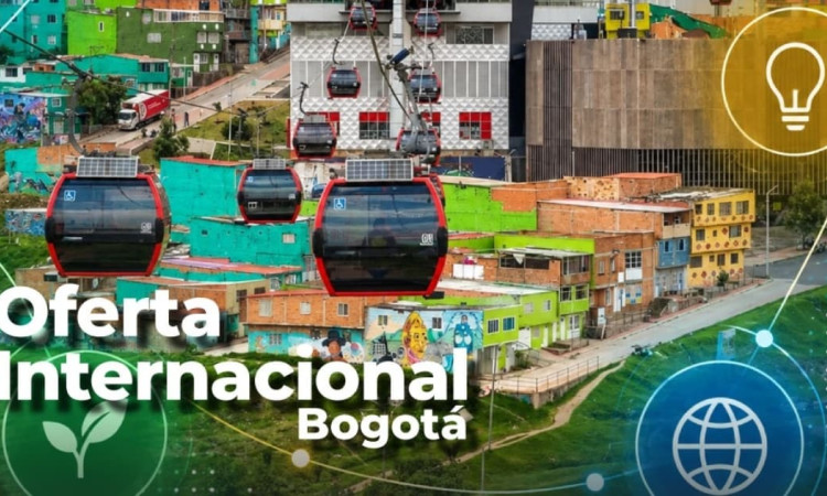 Foto de una cabina de TranMiCable en la localidad de Ciudad Bolívar, al sur de Bogotá.