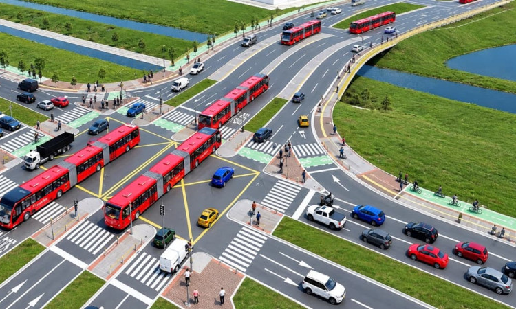 Foto del render del proyecto puente Tibanica entre Soacha y Bogotá.