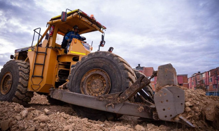 Foto de inicio de obras en la ALO Sur 