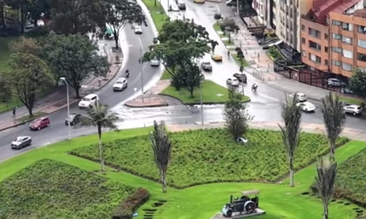 Nueva semaforización de glorieta de calle 63 con carrera 50 en Bogotá