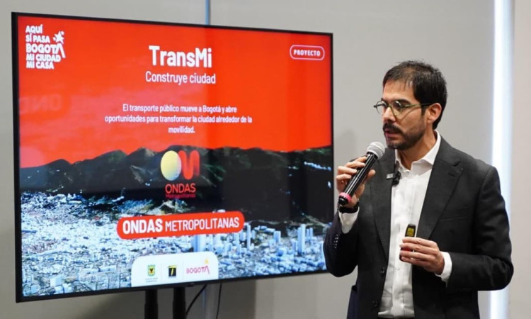 Foto de Pedro Mauricio Gutiérrez, gerente general de TransMilenio 