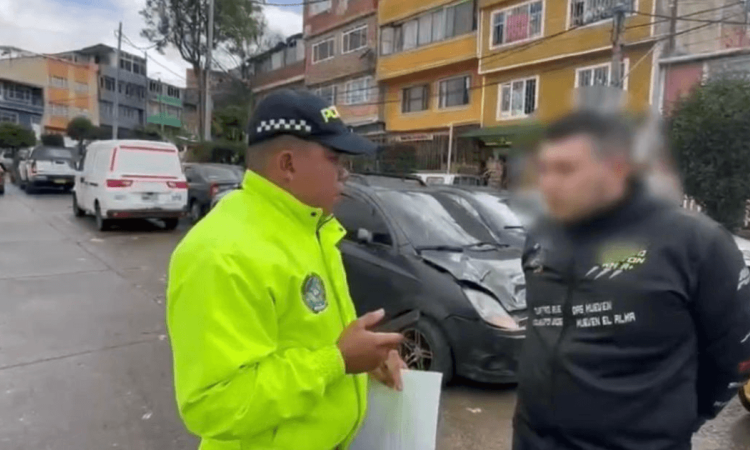 Alias el Gordo, capturado por la Policía.