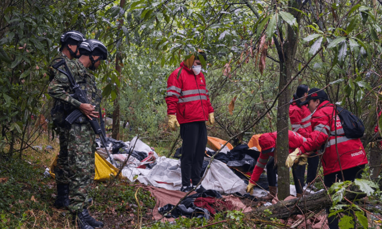 Entidades del Distrito durante nueva intervención en el mirador La Paz.