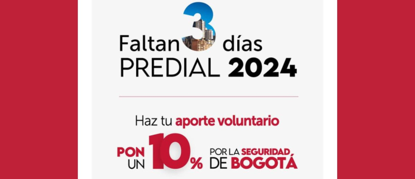 Quedan tres días para pagar el Impuesto Predial 2024 con descuento