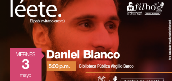 Festival del Libro Bogotá - Daniel Blanco