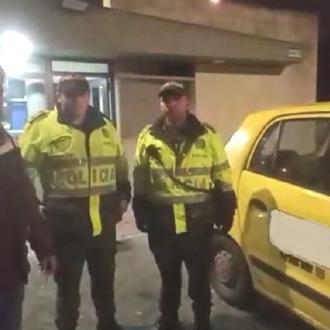 Taxista agradece la captura de 2 hombres y la recuperación de su taxi |  Bogota.gov.co