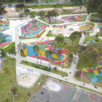 Visita uno de los parque más grande para niños en la ciudad de Bogotá