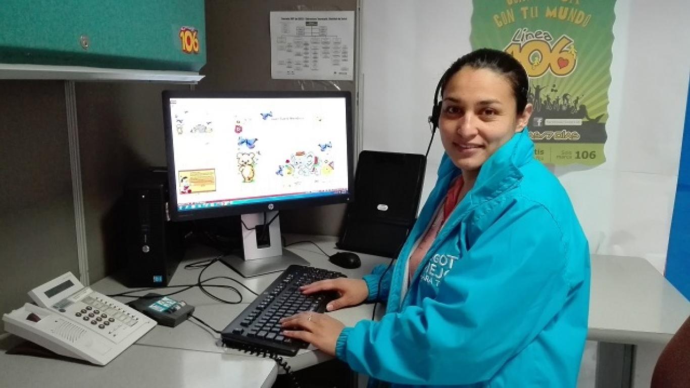 Línea 106: más de 300.000 consultas en 20 años | Bogota.gov.co