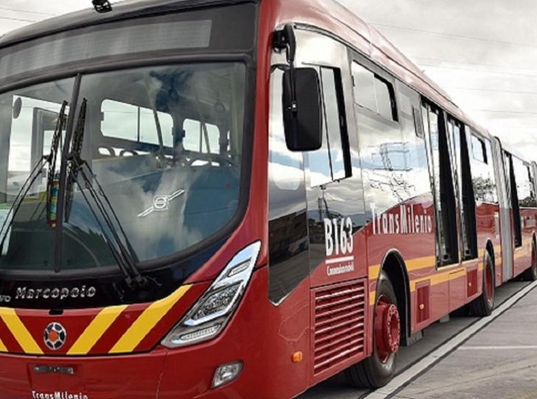 Nuevos buses de Transmilenio en Bogotá