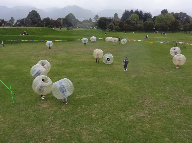 Parque Simón Bolívar verano bubble - Foto: I.D.R.D.