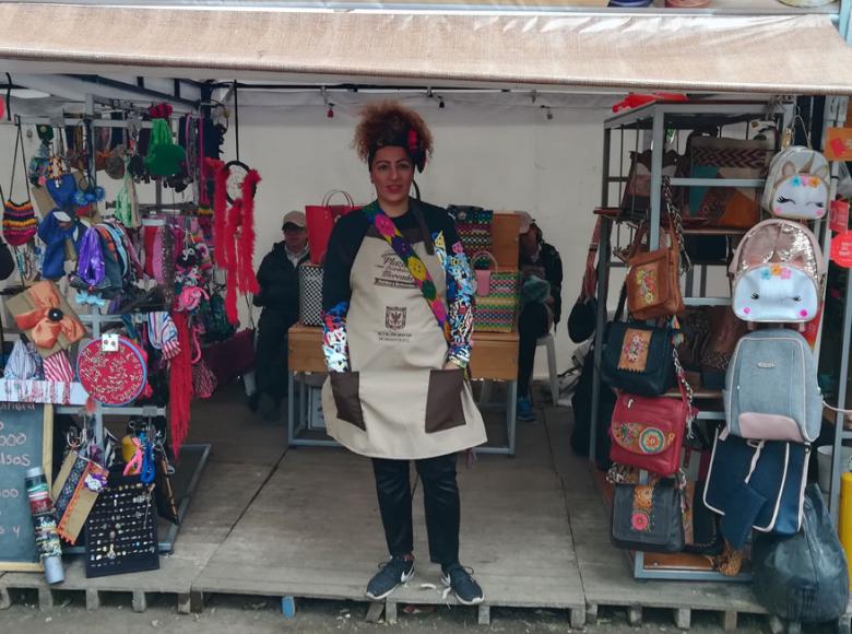 Accesorios y manufactura en cuero hechos a la medida, otra de las opciones para los visitantes en Alimentarte 2019 - Foto: Archivo de Bogotá.