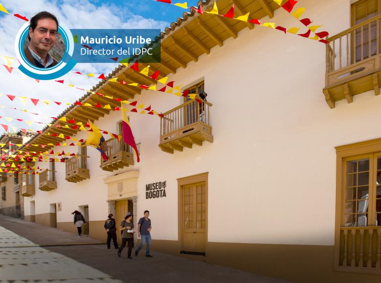 "Dentro del legado que como Instituto le dejamos a la ciudad está el Plan Especial de Manejo y Protección – PEMP, nueva hoja de ruta para el desarrollo del Centro Histórico". Mauricio Uribe, director del IDPC