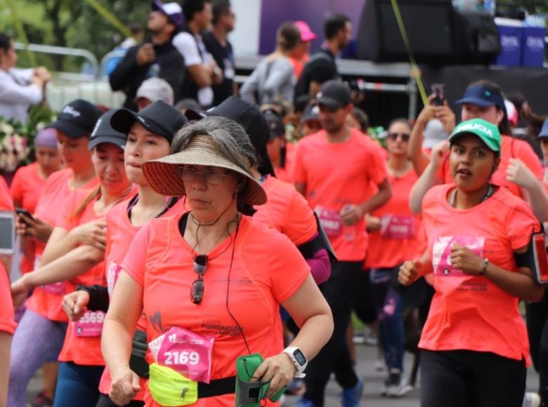 La Carrera de la Mujer se corrió en dos categorías diferentes, 5K y 10K para comodidad de cada participante - Foto: Secretaría de la Mujer.