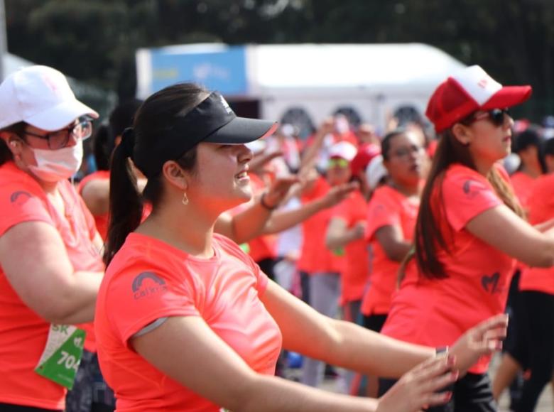 El lema de la 13° Carrera de la Mujer este año fue "No corres sola, mereces tiempo para ti" - Foto: Secretaría de la Mujer.