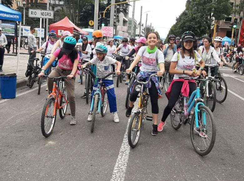 En el Parque El Virrey fue el punto de partida. - Foto: Twitter Secretaría Distrital de la Mujer.