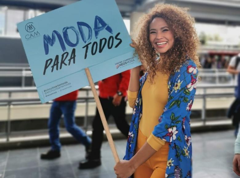 Esta es una de las actividades del Circuito Arte Moda 2019. - Foto: Transmilenio.