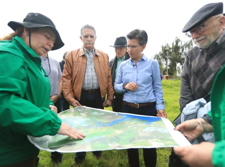 "Prometimos proteger la estructura ecológica de Bogotá y estamos trabajando para eso", asegura la alcaldesa.