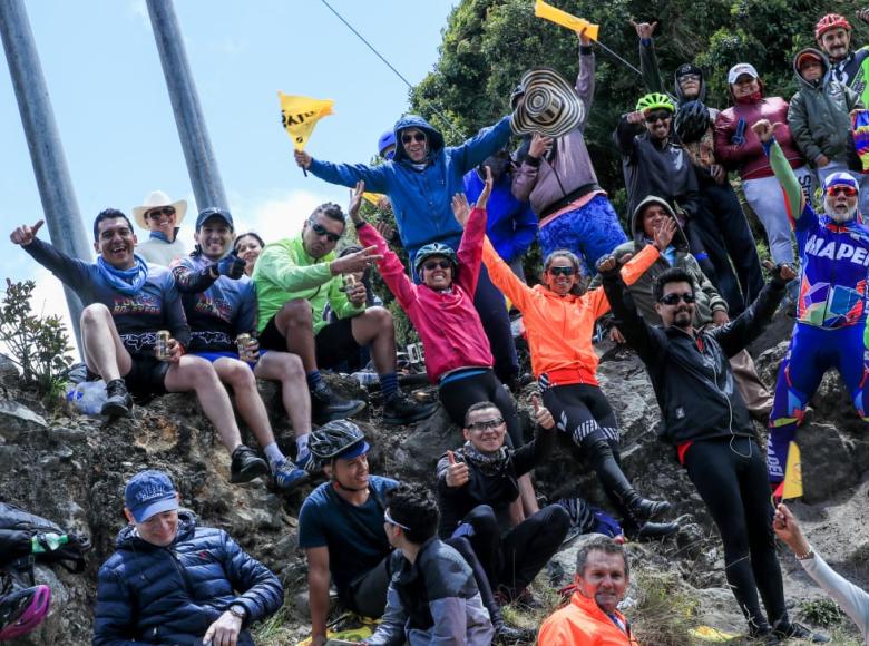 Bienvenida a ciclistas del Tour Colombia 2020.