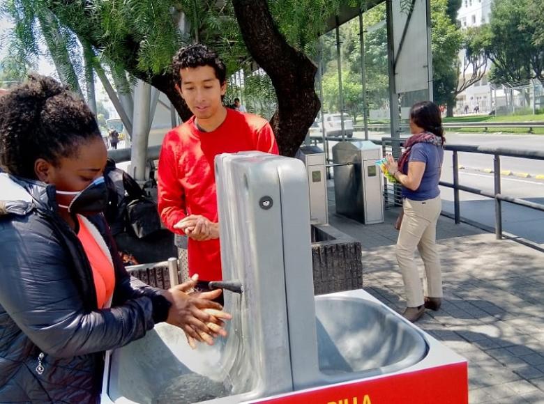 Lavamanos portátiles